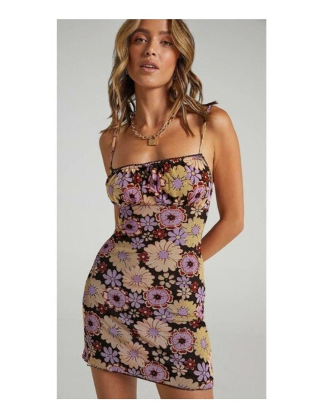 PRINCESS POLLY MINI SLIP DRESS SIZE 8